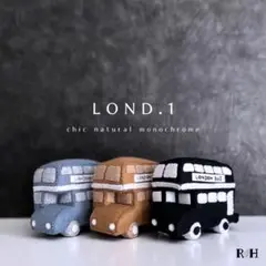 フェルト ロンドンバス ｜ インテリア雑貨 ギフト 北欧風 ¥4,000