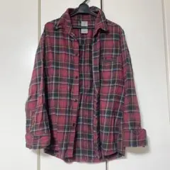 ships チェック柄 長袖シャツ 綿100%