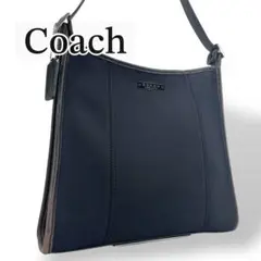 【美品】OLD COACH ネオコレクション　トートバッグ　ネイビー PU B5のサムネイル