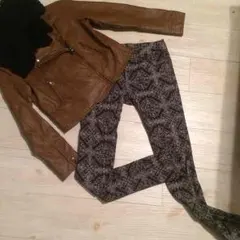 アズール パンツ ブラック