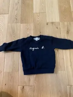 agnès b. ネイビー トレーナー