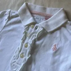 Ralph Lauren ホワイト ポロシャツ 18M