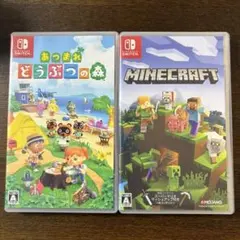 Nintendo Switch あつまれどうぶつの森　Minecraft