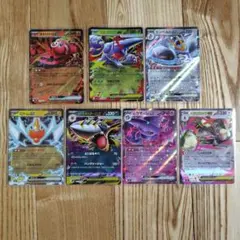ポケモンカード インフェルノｘ ex rr セット 7枚 オドリドリex