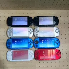 動作品 / 点検・整備 修理 済み psp3000 本体 8台セット(本体のみ)