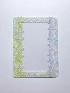 【411】硬質カードケース　デコ　B8