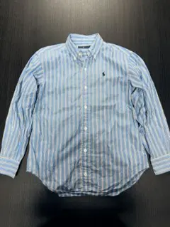 Ralph Lauren ポロ　ボタンダウン長袖シャツ 140サイズ