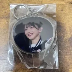 うちわ型アクリルキーホルダー/うちわ型アクリルキーホルダー（野口 衣織）