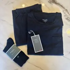 未使用スイス航空 ファーストクラス パジャマS ＆ 靴下セット zimmerli