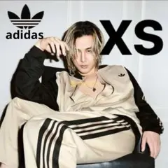 adidas 藤井風 着用 ルーズメッシュトラックトップ XSサイズ　アディダス