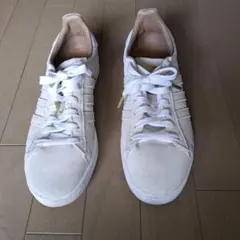 アディダス　メンズスニーカー　ベージュ27cm