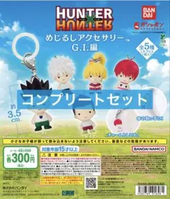 HUNTER×HUNTER めじるしアクセサリー G.I.編 全5種 コンプ