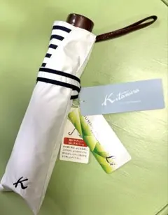 【 キタムラ 】折り畳み傘　晴雨兼用高級パラソル　1級遮光生地使用　新品タグ付のサムネイル