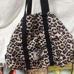 ワールドペガサスxSHRITAコラボ】3WAYオリジナルバッグ レオパード完売