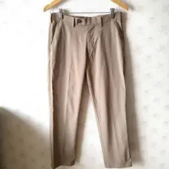 ☆ ユニクロ 感動パンツ ウルトラライト コットンライクベージュ w76☆