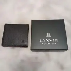 LANVIN COLLECTION コインケース ブラック×ブラウンのサムネイル