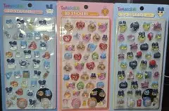 Tamagotchi 3Dステッカーセット 3枚