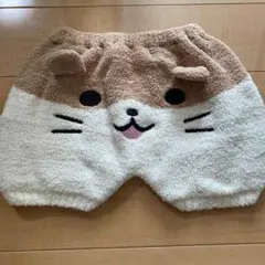 動物顔デザイン フリースパンツ
