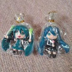 初音ミク　フィギュアキーホルダーセット