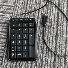 ELECOM USB テンキー TK-TCM001BK ブラック