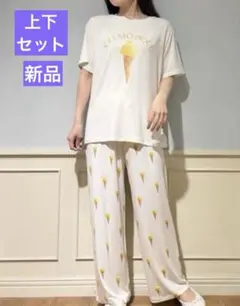 新品】ジェラートピケ 接触冷感モチーフ柄カップインキャミソール