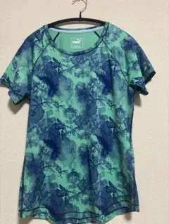 値下げ！！⭐️PUMA ⭐️半袖花柄Tシャツ　L