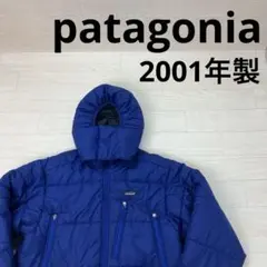 patagonia パタゴニア パフジャケット 00's 2001年製 青 Ｌ