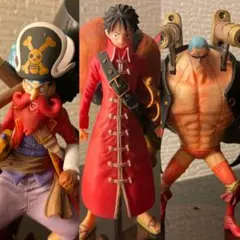 ワンピース スタイリング フィギュア ルフィ ウソップ フランキー 3体セット