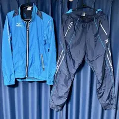 ミズノ　ウインドブレーカー上下セット【上:M/下:L】