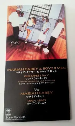 マライアキャリー/ボーイズIIメン　ワンスウィートデイ　中古　盤微細スレ