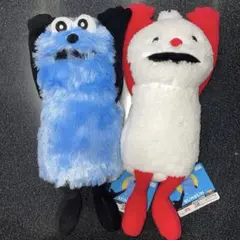 パペットスンスン　BIGぬいぐるみ〜WA!〜　2体セット　パペットノンノン　②