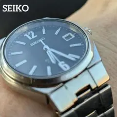 SEIKOセイコー パーペチュアルカレンダー 8F33-0040 黒文字盤 - メルカリ
