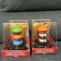 ドラゴンクエスト　ぐらぐらソーラーフィギュア　メタルかがみもち　スライムタワー