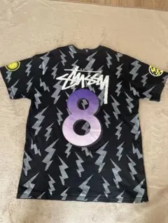Stussy 雷模様 Tシャツ TRIBE 8黒XLサイズ