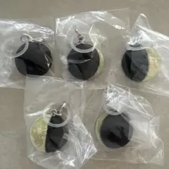 月齢　蓄光めじるしマスコット　5個セット