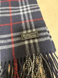 Burberry's チェック柄 マフラー 100%ラムウール
