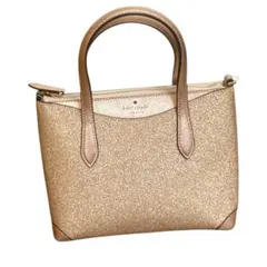 kate spade トートバッグ ラメ ゴールド ハンドバッグ レディース