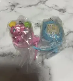 たまごっち　カラフルマルチチャーム　ふらわっち　ケーたま（みずいろ）　2個セット