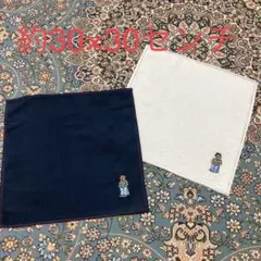 ラルフローレン ポロベアー　タオルハンカチ　ハンカチ　二枚　新品未使用