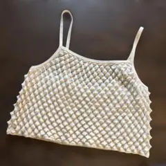 Spick＆span イボイボデザインノースリーブニット