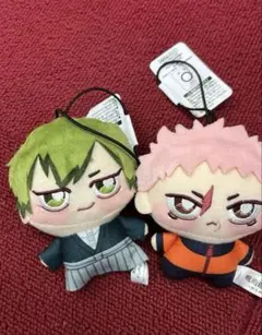 呪術廻戦 ちょぴぬいぷち マスコット 禪院直哉　 虎杖悠仁　2種セット