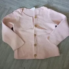 H&M キッズ カーディガン ピンク 92cm　ベビー