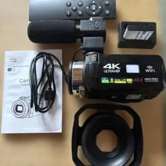 4Kビデオカメラ 本体 Wi-Fi機能付きのサムネイル