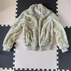 PAGEBOY クリーム色 ファーコート Mサイズのサムネイル