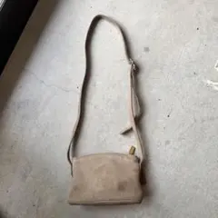 80’s OLD COACH NUBACK SHOULDER BAG