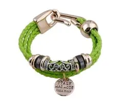 ♪♪ ロープブレスレット　ライトグリーン