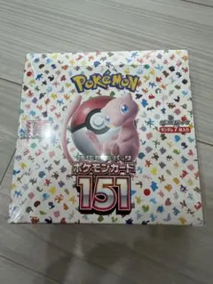 新品　未使用　未開封　ポケモンカード151 BOX シュリンク付きのサムネイル