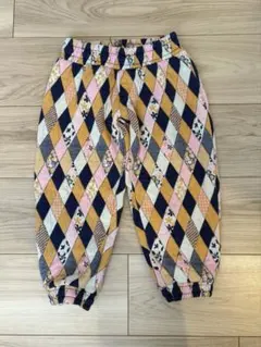 FISH&KIDS パッチワークパンツ　4-5y