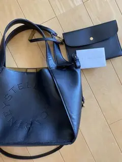 年末値下げステラマッカートニー 2wayトートバッグ ブラック