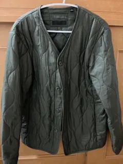 ユニクロ UNIQLOオリーブグリーン キルティングジャケット Sサイズ